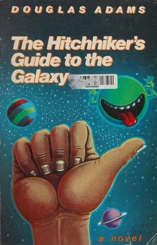 The Hitchhiker's Guide to the Galaxy book cover